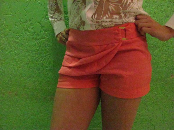 Shorts de Linho