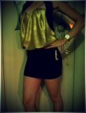Vestido Tomara que Caia Dourado
